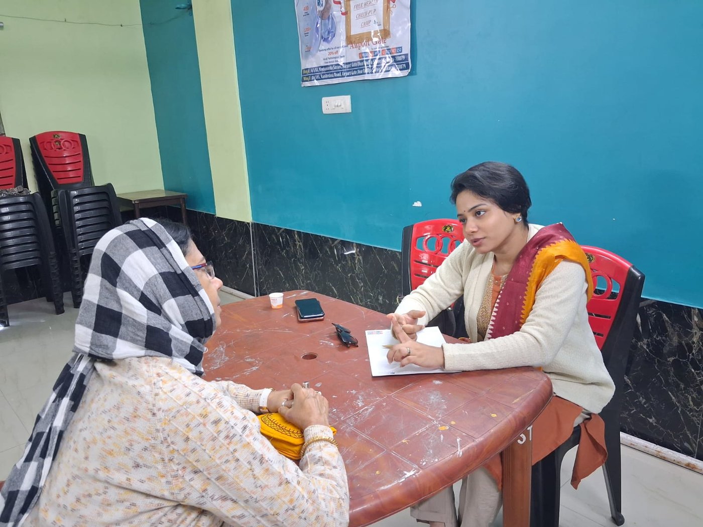 One-on-one diet counselling